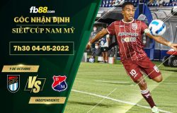 Fb88 soi kèo trận đấu 9 de Octubre vs Independiente Medellin