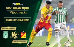 Fb88 soi kèo trận đấu Atletico Nacional vs Deportivo Pereira