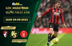 Fb88 soi kèo trận đấu Bournemouth vs Nottingham Forest