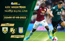 Fb88 soi kèo trận đấu Burnley vs Aston Villa