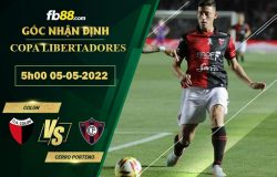 Fb88 soi kèo trận đấu Colon vs Cerro Porteno