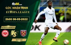 Fb88 soi kèo trận đấu Eintracht Frankfurt vs West Ham