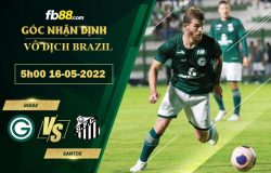 Fb88 soi kèo trận đấu Goias vs Santos