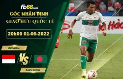 Fb88 soi kèo trận đấu Indonesia vs Bangladesh