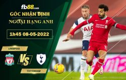 Fb88 soi kèo trận đấu Liverpool vs Tottenham