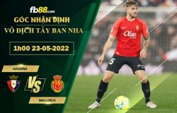 Fb88 soi kèo trận đấu Osasuna vs Mallorca