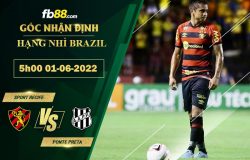 Fb88 soi kèo trận đấu Sport Recife vs Ponte Preta