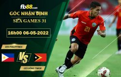 Fb88 soi kèo trận đấu U23 Philippines vs U23 Dong Timor