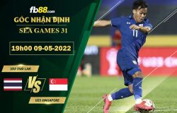 Fb88 soi kèo trận đấu U23 Thai Lan vs U23 Singapore