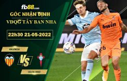 Fb88 soi kèo trận đấu Valencia vs Celta Vigo