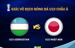 U23 Uzbekistan vs U23 Nhật Bản