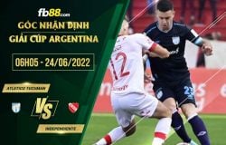 fb88-chi tiết kèo trận đấu Atletico Tucuman vs Independiente