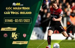 fb88-soi kèo Bohemians vs Derry City