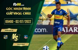 fb88-chi tiết kèo trận đấu Everton CD vs Colo Colo