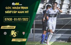 fb88-soi kèo Olimpia Asuncion vs Goianiense