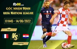 fb88-chi tiết kèo trận đấu Pháp vs Croatia