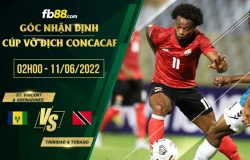 fb88-chi tiết kèo trận đấu St. Vincent & Grenadines vs Trinidad & Tobago