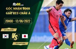 fb88-soi kèo U23 Han Quoc vs U23 Nhat Ban