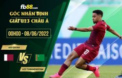 fb88-soi kèo U23 Qatar vs U23 Turkmenistan