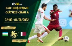 fb88-soi kèo U23 Qatar vs U23 Uzbekistan