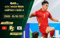 fb88-soi kèo U23 Viet Nam vs U23 Han Quoc