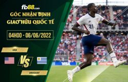 fb88-soi kèo USA vs Uruguay