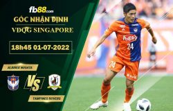 Fb88 soi kèo trận đấu Albirex Niigata vs Tampines Rovers