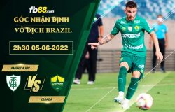 Fb88 soi kèo trận đấu America MG vs Cuiaba