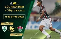 Fb88 soi kèo trận đấu America MG vs Fluminense