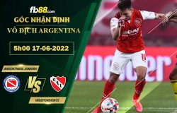 Fb88 soi kèo trận đấu Argentinos Juniors vs Independiente