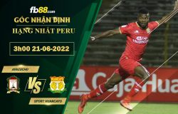 Fb88 bảng kèo trận đấu Ayacucho vs Sport Huancayo