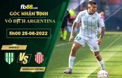 Fb88 soi kèo trận đấu Banfield vs Barracas Central