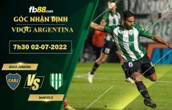 Fb88 soi kèo trận đấu Boca Juniors vs Banfield