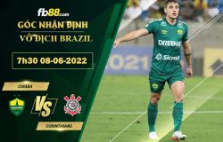 Fb88 soi kèo trận đấu Cuiaba vs Corinthians