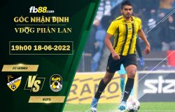 Fb88 soi kèo trận đấu FC Honka vs KuPS