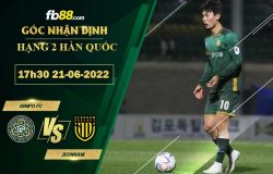 Fb88 soi kèo trận đấu Gimpo FC vs Jeonnam