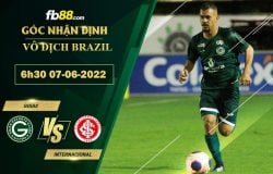 Fb88 soi kèo trận đấu Goias vs Internacional