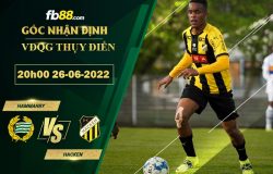 Fb88 soi kèo trận đấu Hammarby vs Hacken