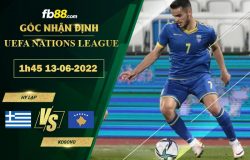 Fb88 soi kèo trận đấu Hy Lạp vs Kosovo