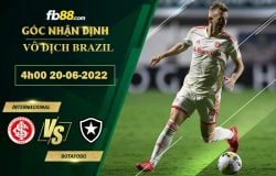 Fb88 soi kèo trận đấu Internacional vs Botafogo