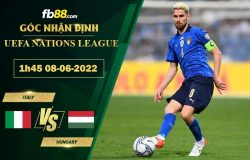 Fb88 soi kèo trận đấu Italy vs Hungary