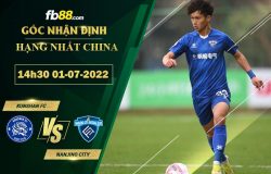 Fb88 soi kèo trận đấu Kunshan FC vs Nanjing City