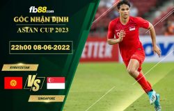 Fb88 bảng kèo trận đấu Kyrgyzstan vs Singapore