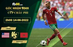 Fb88 soi kèo trận đấu Liberia vs Morocco