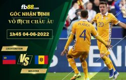 Fb88 soi kèo trận đấu Liechtenstein vs Moldova