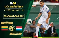 Fb88 soi kèo trận đấu Lithuania vs Luxembourg