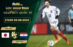 Fb88 soi kèo trận đấu Nhật Bản vs Paraguay