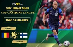 Fb88 soi kèo trận đấu Romania vs Phần Lan