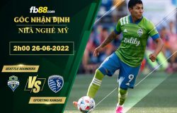 Fb88 bảng kèo trận đấu Seattle Sounders vs Sporting Kansas