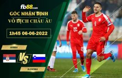 Fb88 soi kèo trận đấu Serbia vs Slovenia